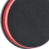 A close-up view of a circular black filter with a red rim and a gray outer edge, set against a white background. Produktbild-Vorschau