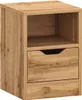 Nachtkonsole T02 Nachtschrank 31x31x43cm Wotan Eiche Produktbild-Vorschau 1