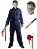Michael Myers Halloween Kostüm mit Maske und Messer Cosplay Produktbild-Vorschau 1