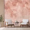 Vlies Fototapete - Pink Palm Trees 200x140 cm Blätter Produktbild-Vorschau 2