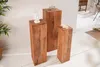 riess-ambiente Design Deko Säule 3er Set MAKASSAR 80cm Produktbild-Vorschau 3