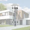 49cm Außenthermometer mit Alurahmen und Gartenthermometer Produktbild-Vorschau 2