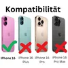 CLM-Tech 2er Set Schutzfolie kompatibel mit iPhone 16 - 1X Produktbild-Vorschau 2