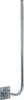 PremiumX 30cm Wandhalter 120cm Mast Ø 38mm Stahl Wand Produktbild-Vorschau 2