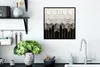 MuchoWow® Gerahmtes Poster Gold - Sechseck - Chic - Muster Produktbild-Vorschau 3