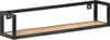 vidaXL Wandregale 2 Stk. 80 cm Raues Mangoholz Produktbild-Vorschau 1