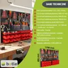 botle® Werkzeugwand Lochwand aus Metall, Stapelboxen + Produktbild-Vorschau 2