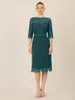 APART Fashion Damen Spitzen Midikleid, Cocktailkleid mit Produktbild-Vorschau 2