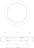 1 x LED Einbaustrahler GIULIA 12V 3W warmweiß - 2700K / 65 Produktbild-Vorschau 5