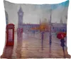 MuchoWow® Outdoor Kissen - Malerei - Ölgemälde - London - Produktbild-Vorschau 1