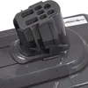Close-up of a gray battery pack for a vacuum cleaner. Produktbild-Vorschau