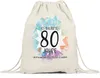 Es Dauerte 80 Jahre Um So Wunderbar Zu Werden Turnbeutel Produktbild-Vorschau 1
