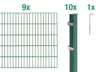 Alberts Doppelstabmatten Zaun, Höhe 100 cm, Länge 18 m, Produktbild-Vorschau 1