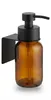 Relaxdays Seifenspender, 2er Pack, 250ml, Braunglas, Produktbild-Vorschau 9
