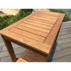 Gartenwagen auf Rädern aus Eukalyptusholz – 93 x 49 x 74 cm Produktbild-Vorschau 4