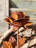 Edelrost Rose mit Stiel, klein Produktbild-Vorschau 3