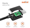 subtel Câble OTG pour smartphone compatible avec Adaptateur Voir les images du produit 5