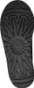 The image shows the sole of a black UGG shoe. Produktbild-Vorschau