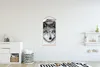 MuchoWow® Textilposter Wolf mit verschneitem Kopf in Produktbild-Vorschau 2