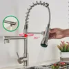 360°Küchenarmatur Ausziehbar Wasserhahn Mit Brause Küche Produktbild-Vorschau 2
