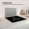 KitchenYeah© Herdabdeckplatte Du kochst, ich trinke Produktbild-Vorschau 3