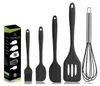 HI NATURE™ 5 Stück silikon spatel set, Spatula silicone, Produktbild-Vorschau 1