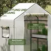 Outsunny, náhradní fólie PE, náhradní kryt s UV ochranou, Náhled obrázku produktu 6