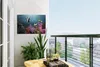 Gartenposter - 60x40 cm - Farbenfrohe Koralle  - Modernes Produktbild-Vorschau 3