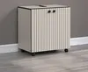 Calicosy - Mobile sottolavabo con ruote 2 ante L60 cm - Anteprima dell’immagine prodotto 2