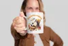 Pinguin Urlaubs-Modus lustige Keramik Kaffeetasse Teetasse Produktbild-Vorschau 2
