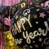 Oblique Unique Folien Luftballon rund Happy New Year Ballon Produktbild-Vorschau 2