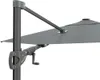 LED Ampelschirm SOLUNA Chambéry Sonnenschirm Ø 300 cm grau Produktbild-Vorschau 8
