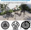 Ensemble de meubles de jardin COSTWAY 3 pièces, table de Voir les images du produit 6
