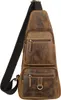 GREENBURRY Umhängetasche Vintage Sling Bag Brown braun Produktbild-Vorschau 25