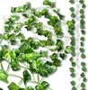 Feuilles de lierre suspendues pour couronne, vertes, 210 Voir les images du produit 17