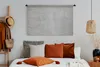 MuchoWow® Wandteppich Wandbehang Beton - Grau - Zement - Produktbild-Vorschau 5