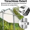 TRMLBE Hühnerstall 3x8x2m Hühnerhaus Freilaufgehege Groß Produktbild-Vorschau 6