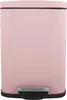 A close-up, front-facing view of a pink pedal bin. Náhľad obrázku produktu