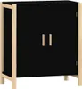 vidaXL Sideboard Schwarz 62x38x70 cm Holzwerkstoff Produktbild-Vorschau 2
