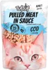 Katzenfutter - Zerrissene Stücke mit Kabeljau - 1kg - Produktbild-Vorschau 2