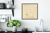 MuchoWow® Gerahmtes Poster Stadtplan - Reutlingen - Vintage Produktbild-Vorschau 3