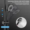 Homelody Duschsystem mit Thermostat, Schwarz Duscharmatur Produktbild-Vorschau 12