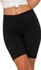 Bikers Black Kurze Leggings Hoch tailliert Hochtaillierte Produktbild-Vorschau 2