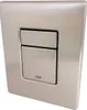 A close-up of a toilet flush plate. Produktbild-Vorschau