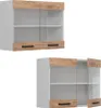 Mobile da cucina in vetro Vicco R-Line Rovere dorato 80 cm, Anteprima dell’immagine prodotto 5