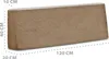 A rectangular cushion or pad, likely for outdoor use, with dimensions indicated by text overlays. Náhled obrázku produktu