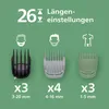 Philips 7000-serie MG7962/30, Grijs, 0,5 mm, 1,6 cm, 0,2 Productafbeelding-voorbeeld 3