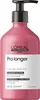 A pink bottle of L'Oréal Professionnel Série Expert Pro Longer conditioner with a black pump dispenser, shown against a white background. Produktbild-Vorschau