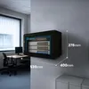 Extralink Lite 19" 4U Wandkast Rackkast 530 x 400 mm met Productafbeelding-voorbeeld 4