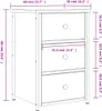 vidaXL Nachttisch Sonoma-Eiche 40x36x60 cm Holzwerkstoff Produktbild-Vorschau 8